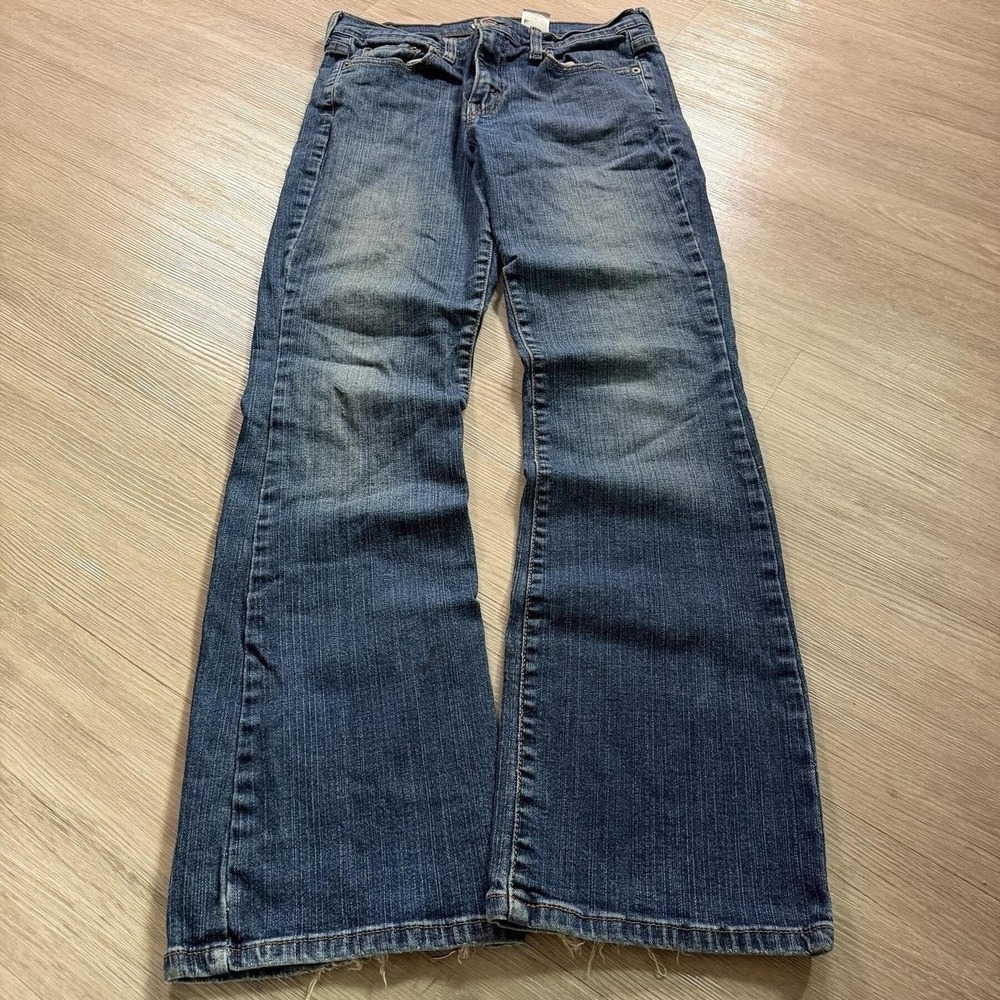 28x30 Levi's Blue Bootcut Flared Jeans Y2K Vintage